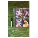 1986 Donruss Oversized Jumbo Cards Lot of 6 PETE ROSE, DAVE WINFIELD