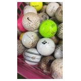 Large Basket Full of Golf Balls Approx. 250+ Balls - GOOD BALLS, Titleist Pro V