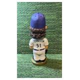 Randy Johnson 2001 World Series Bobble Head on Gold Stand- NICE! Arizona Diamondbacks