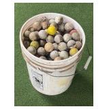 5 Gallon Bucket nearly Full of GOLF BALLS - Dirty Balls- GOOD Balls! Pro V