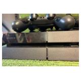 Sony Playstation 4 !  (With Cords & 2 Controllers w/ controller charging cord) CLEAN Tested & Works
