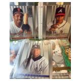 Lot (18) 1997 Pinnacle Zenith Donruss Studio Baseball 8x10 Cards