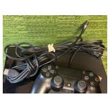 Sony Playstation 4 !  (With Cords & 2 Controllers w/ controller charging cord) CLEAN Tested & Works