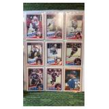 1984-85 Topps NHL Hockey Complete Set in Binder (Steve Yzerman Rookie- NICE!)