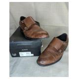 Brown leather Alfani 