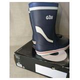Gill Short Cruising Boots in dark blue, new, size 43