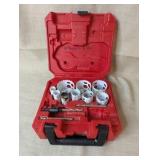 Milwaukee 13-Piece General Purpose Hole Dozer hole saw kit,used