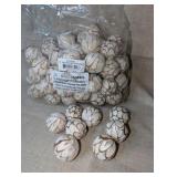 1.6-inch Vickerman Natural Botanicals Sola Chips Balls, home decor, vase filler