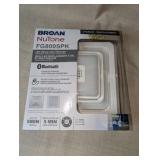 NIB Broan-NuTone FG800SPK Bathroom Exhaust Grille Upgrade Bluetooth