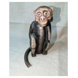 1920s Hubley cast iron monkey bank