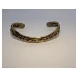 Sausalito Craftworks cuff bracelet-Copper Brass Sterling Silver, Size 7.5