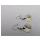 Iridescent Austrian crystal 925 Earrings