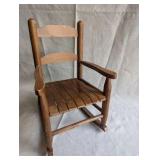 Vintage wooden child