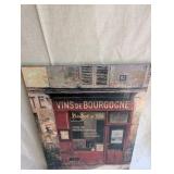 Vins de Bourgogne" canvas print by artist Chiu Tak Hak