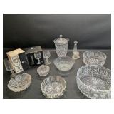 Huge Vintage Crystal Lot | Bowls, Wine Glasses, Vases