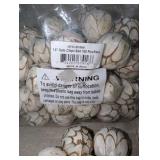 1.6-inch Vickerman Natural Botanicals Sola Chips Balls, home decor, vase filler