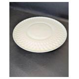 Vintage Westmoreland or Fenton white milk glass pedestal cake stand