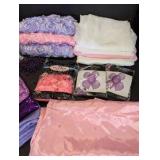 Huge Pink/Purple Event Decoration Fabric Lot