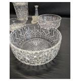 Huge Vintage Crystal Lot | Bowls, Wine Glasses, Vases