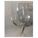 Vintage Lucca White Wine Crystal Glass, Box of 12