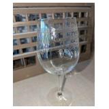 3 Crates Vintage Lucca Red Wine Crystal Glasses, 48