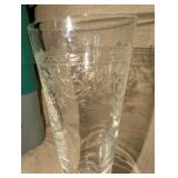 2 Crates Vintage Lucca Cafe Crystal Flutes (32)