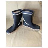 Gill Short Cruising Boots in dark blue, new, size 43