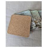 Currier & Ives "The Old Grist Mill" coasters