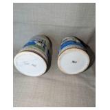 Vintage Canada ceramic beer steins manufactured in Japan