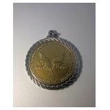 2016 Sacagawea pendant