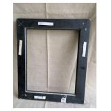 Black, ornate picture frame