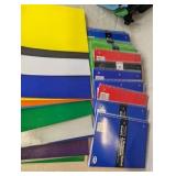 School Supply Lot | (3) Backpacks, calculator, folders, notebooks