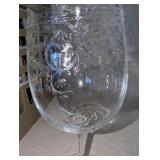 3 Crates Vintage Lucca Red Wine Crystal Glasses, 48