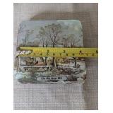 Currier & Ives "The Old Grist Mill" coasters