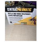 Central Pneumatic 20 oz. HVLP Gravity Feed Air Spray Gun