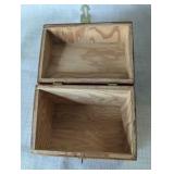Vintage wooden box set, Mille Lacs Trading Post