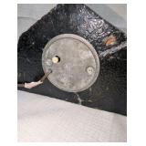 Vintage Lanshire mantle clock "vomit clock", vintage Lincoln electric clock for repair