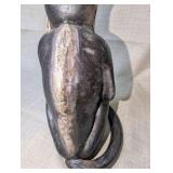 1920s Hubley cast iron monkey bank