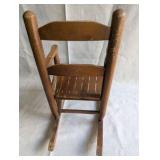 Vintage wooden child
