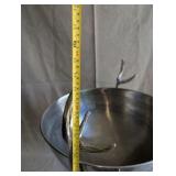 Large Plated Cast Metal Deer Head Serving/Ice/Punch Bowl, MSRP $1,500