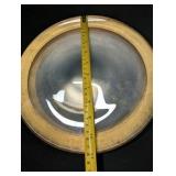 Bella Vita White and Gold Plates/Gold Rim Clear Plates Lot