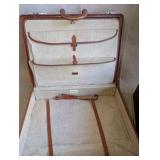 (2) Vintage hard-shell suitcases, Superfortress and Wheary