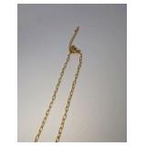 Ruby teardrop pendant necklace,gold-filled chain