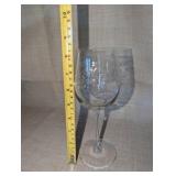 Vintage Lucca White Wine Crystal Glass, Box of 12