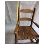 Vintage wooden child