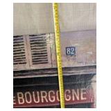 Vins de Bourgogne" canvas print by artist Chiu Tak Hak