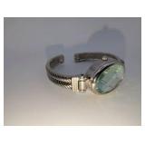 (3) Vintage silver-tone fashion crystal bangle watches | Working, new batteries