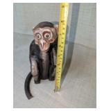 1920s Hubley cast iron monkey bank