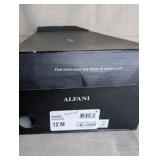 Brown leather Alfani "Luxton" double monk strap dress shoes in size 12M