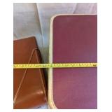(2) Vintage hard-shell suitcases, Superfortress and Wheary